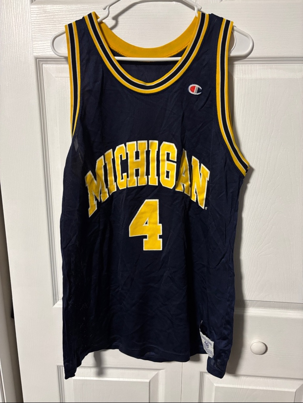 Michigan Wolverines Basketball Jersey #4